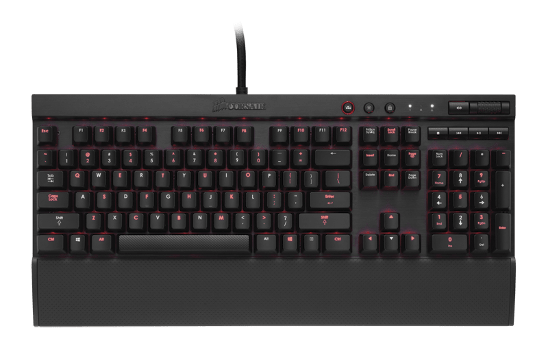 VENGEANCE® K70 Fully Mechanical Gaming Keyboard Anodized Black
