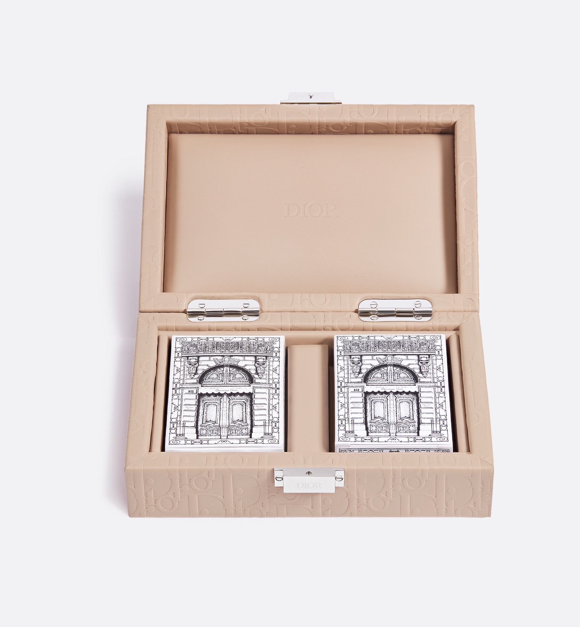 DIOR | トランプ ケース パウダーピンク ディオール オブリーク