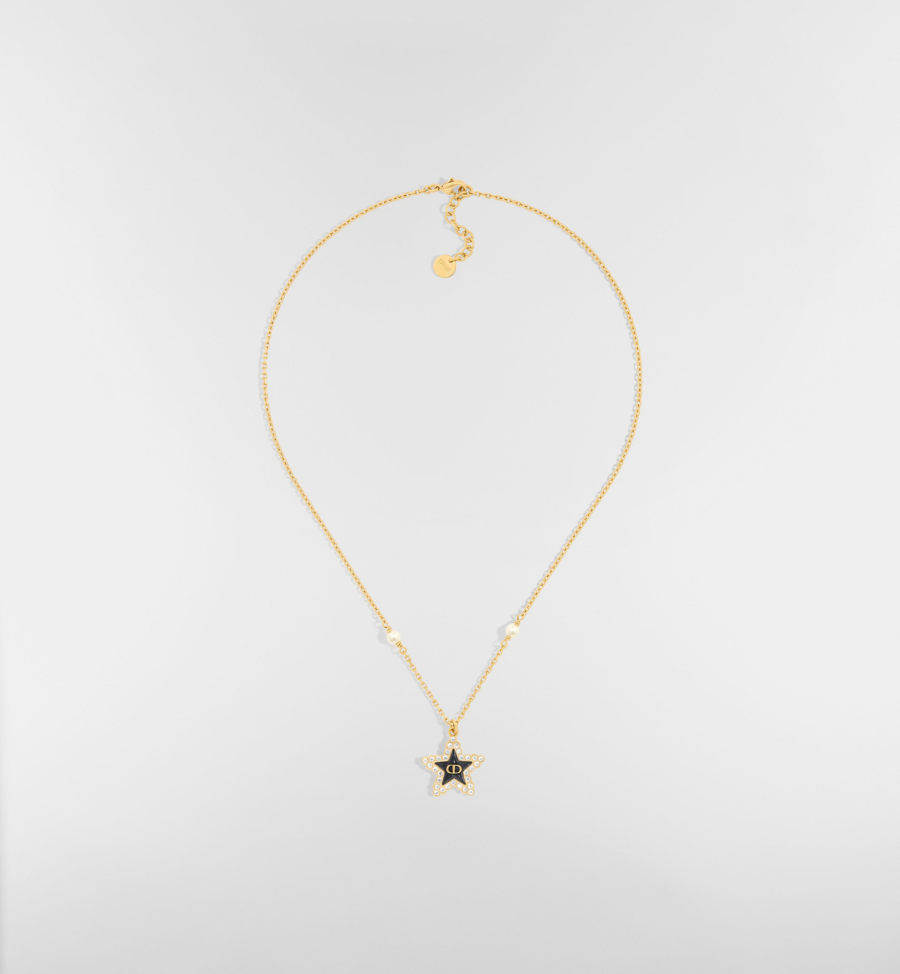 DIOR | Petit CD Lucky Baroque ネックレス メタル・レジンパール