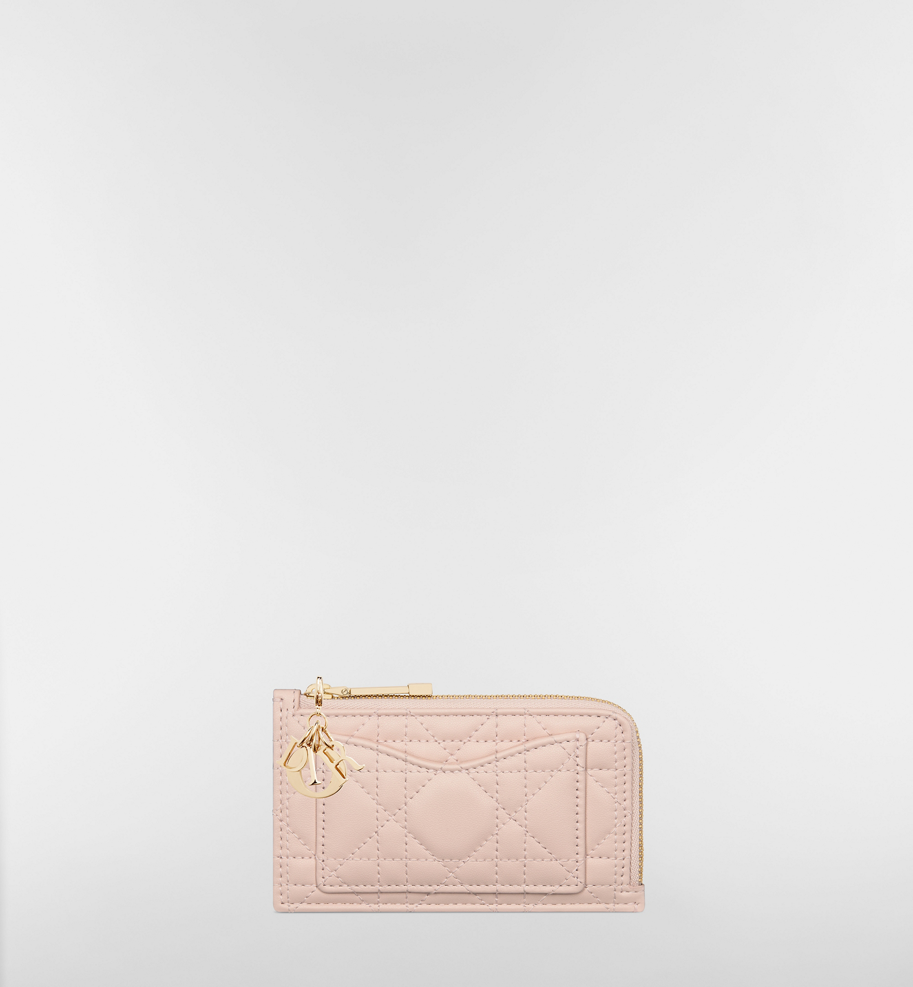 DIOR | Lady Dior Cosmos ジップ カードホルダー カナージュ ラムスキン