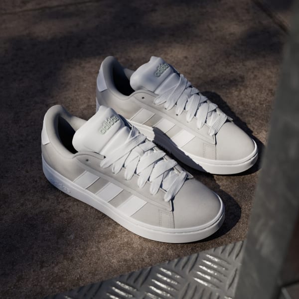 adidas Grand Court Alpha Shoes - Grey | Free Shipping with adiClub