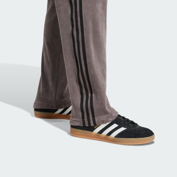 adidas SST Adicolor Velour Track Pants - Grey | Free Shipping with