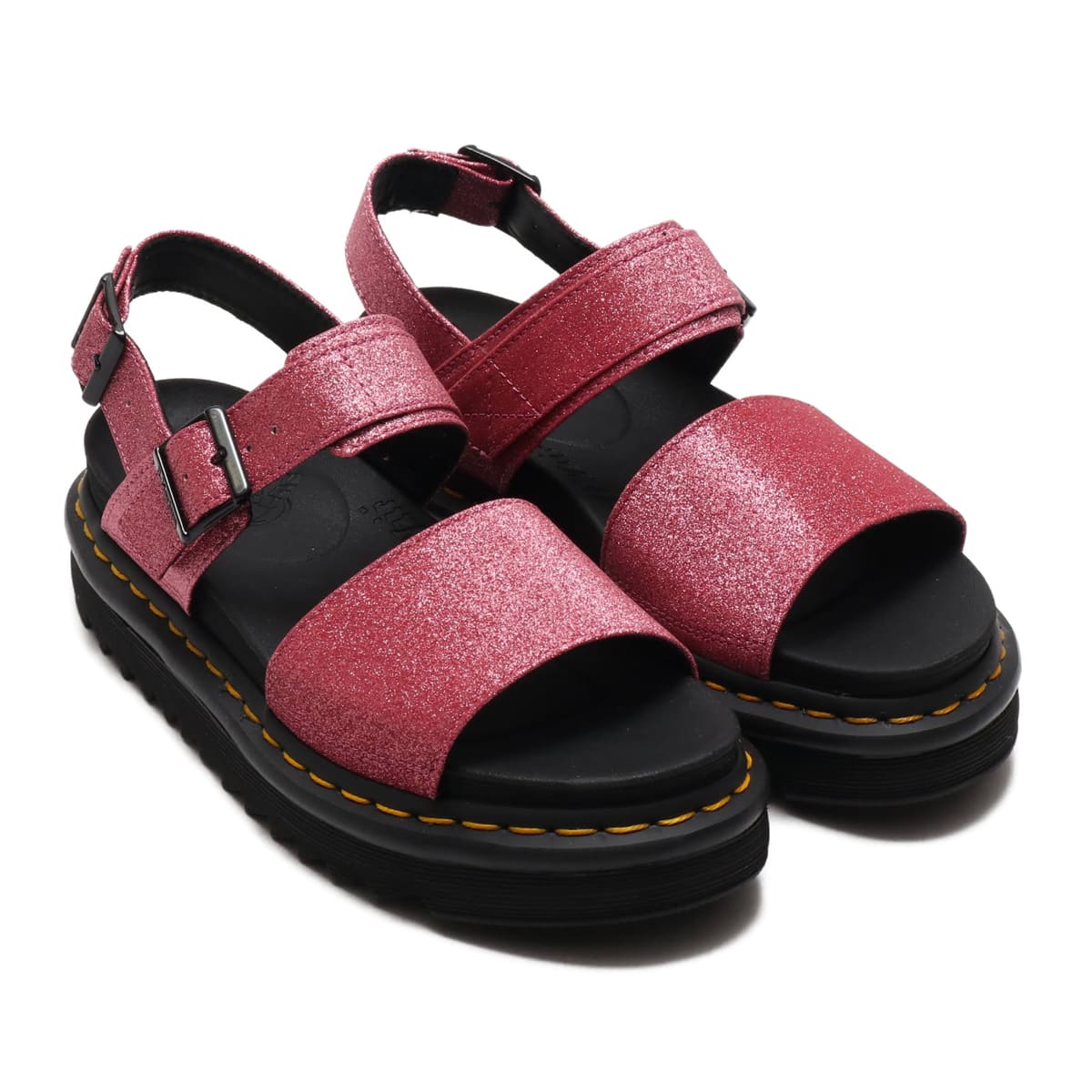 Dr.Martens Voss Strap Sandal Pink Fine Glitter Pu 19SS-I（ドクター