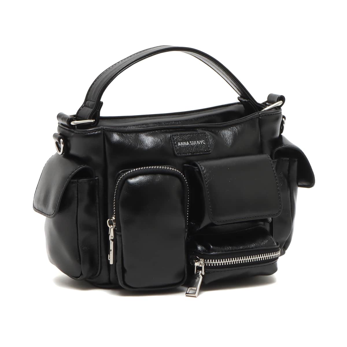 ANNA SUI NYC マルチポケット チビバッグ BLACK 24SP-I（アナスイ