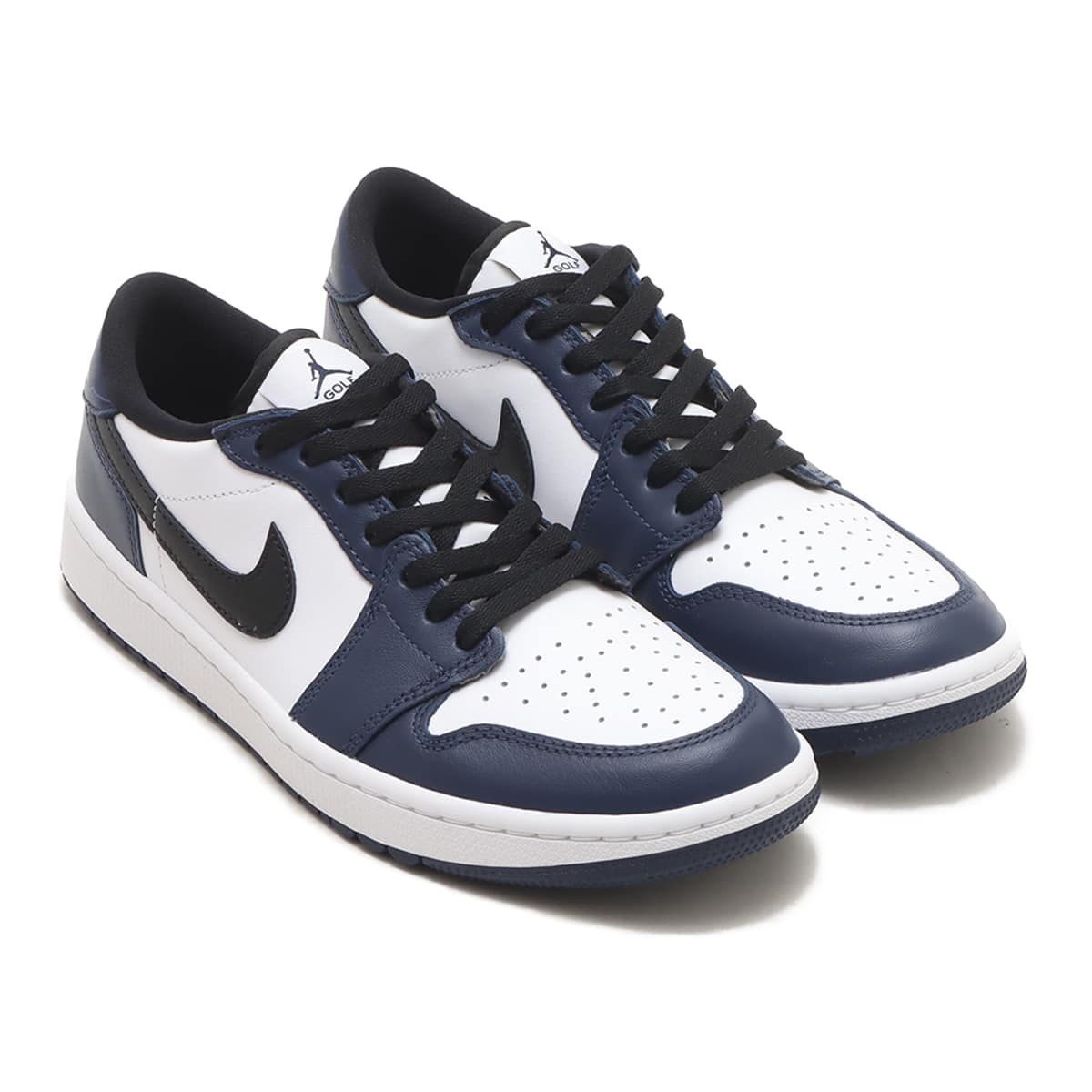 JORDAN BRAND AIR JORDAN 1 LOW G WHITE/BLACK-MIDNIGHT NAVY
