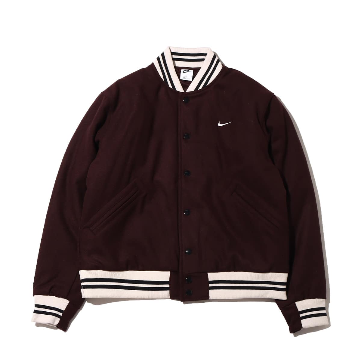 NIKE AS M NK AU VARSITY JKT BROWN BASALT/WHITE 22HO-I（ナイキ AU