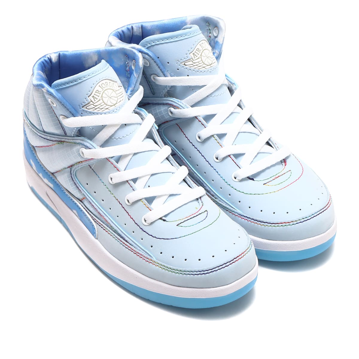 JORDAN BRAND JORDAN 2 RETRO SP CELESTINE BLUE/WHITE-MULTI-COLOR