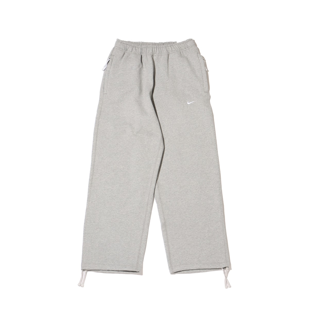 NIKE AS M NK SOLO SWOOSH BB FLC OH DK GREY HEATHER/WHITE（ナイキ