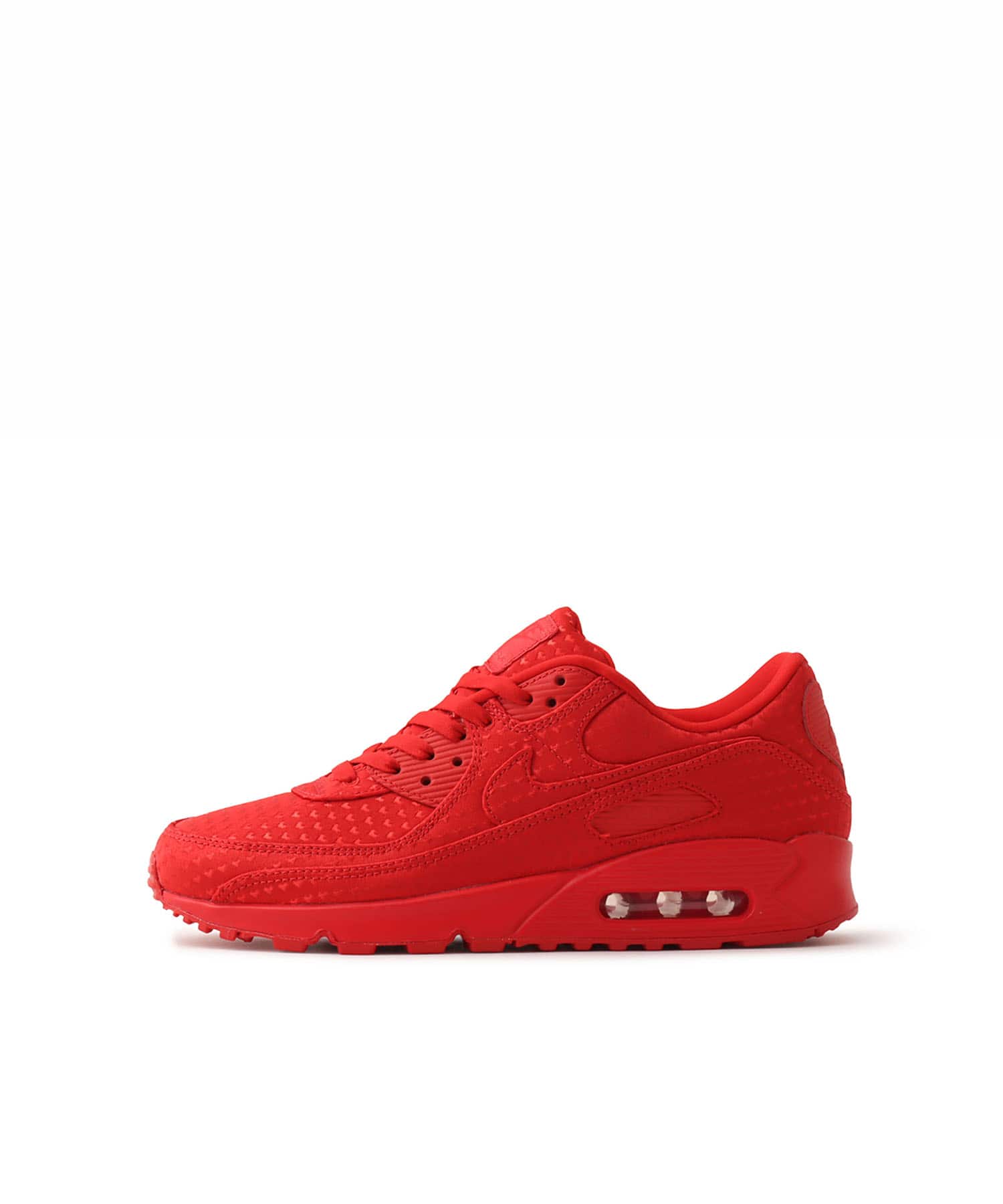 NIKE AIR MAX 90 PRM UNIVERSITY RED/UNIVERSITY RED-BLACK（ナイキ