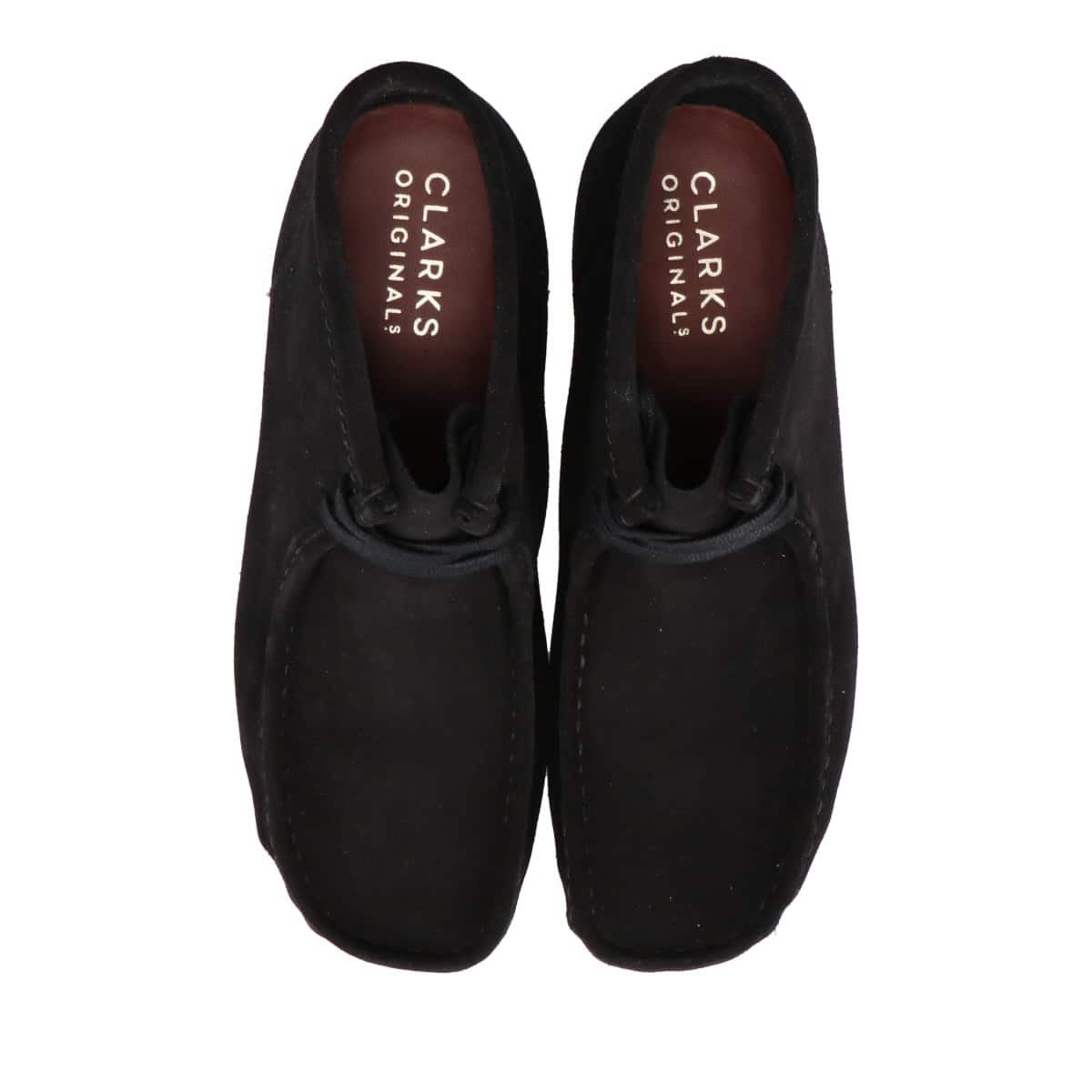 Clarks Wallabee Boot Black Sde Black Sde 24SP-I（クラークス