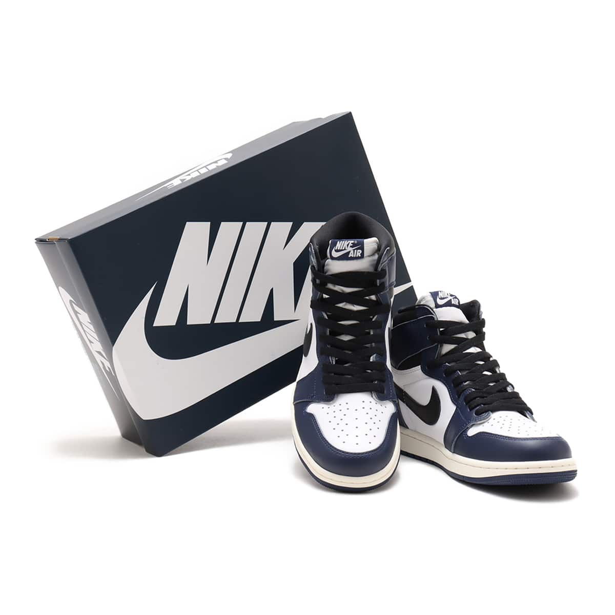 JORDAN BRAND AIR JORDAN 1 RETRO HIGH OG MIDNIGHT NAVY/BLACK-WHITE