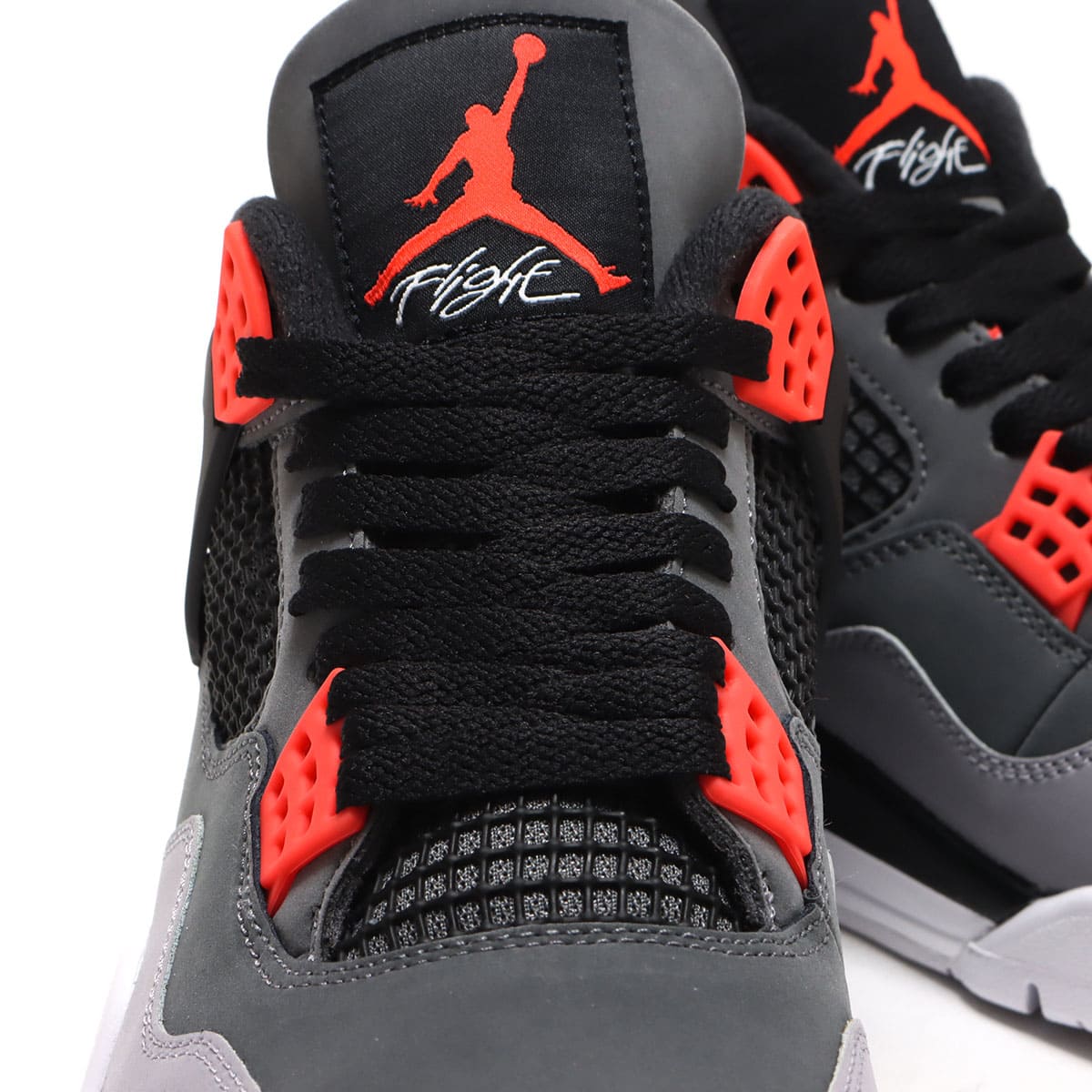 JORDAN BRAND AIR JORDAN 4 RETRO DARK GREY/INFRARED 23-BLACK-CEMENT