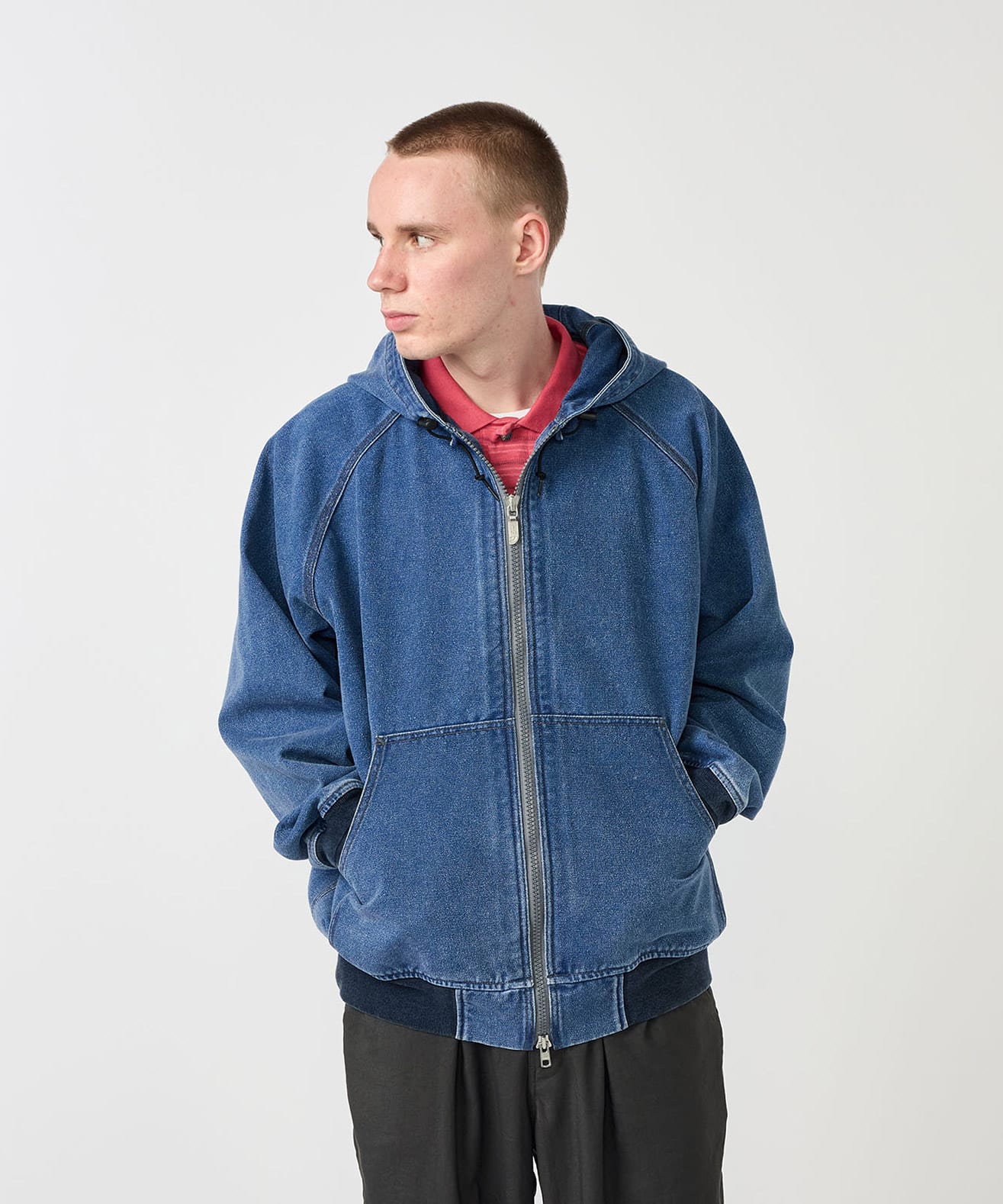 THE NORTH FACE PURPLE LABEL PLAS Indigo Field Parka Indigo Bleach
