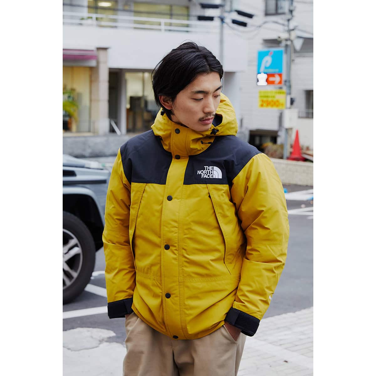 THE NORTH FACE MOUNTAIN DOWN JACKET ミネラルゴールド（ザ・ノース