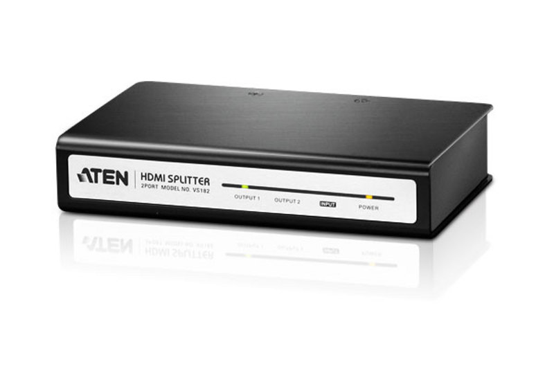 2ポートHDMIスプリッター - VS182, ATEN ビデオ分配器/ビデオ延長分配