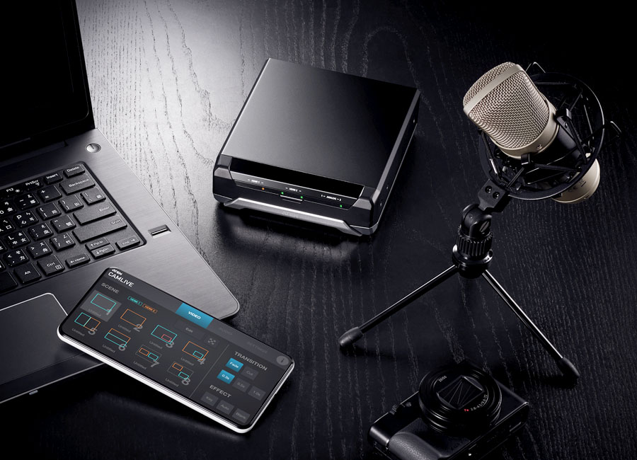 デュアルHDMI→USB-C UVC ビデオキャプチャーPro（AVミキサー機能搭載