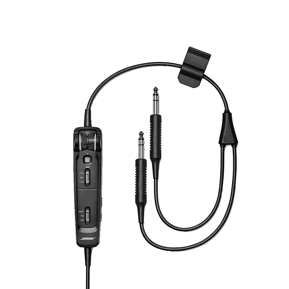 Bose A30 Aviation Headset Cable with Control Module | Bose