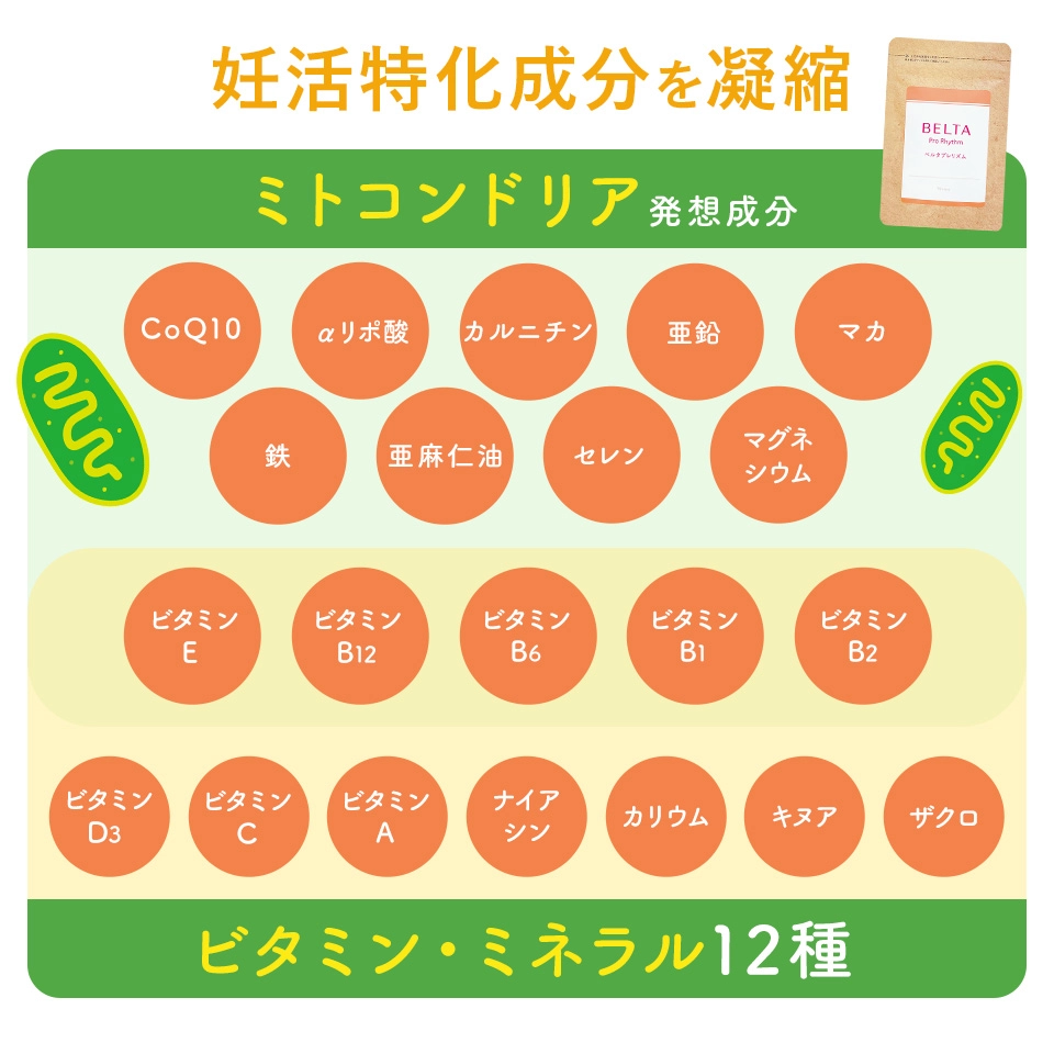 公式】ベルタプレリズム｜妊活に必要な栄養素179種配合 | ベルタ公式