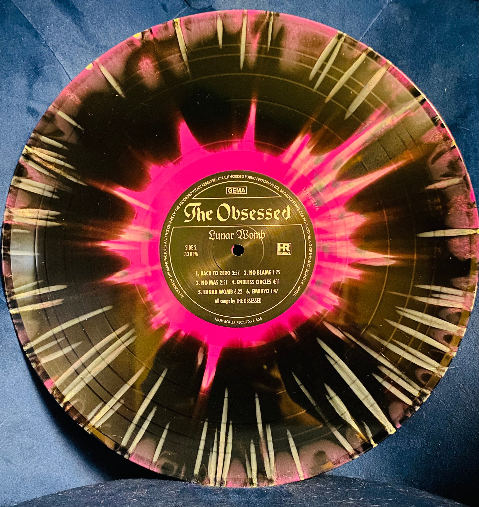 The Obsessed - Lunar Womb (signed vinyl - SPLATTER) | NEW TERMS +