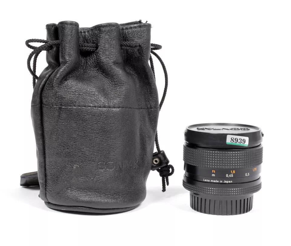 Carl Zeiss T* PLanar 50mm F1.4 lens Contax Yashica C/Y mount #8939