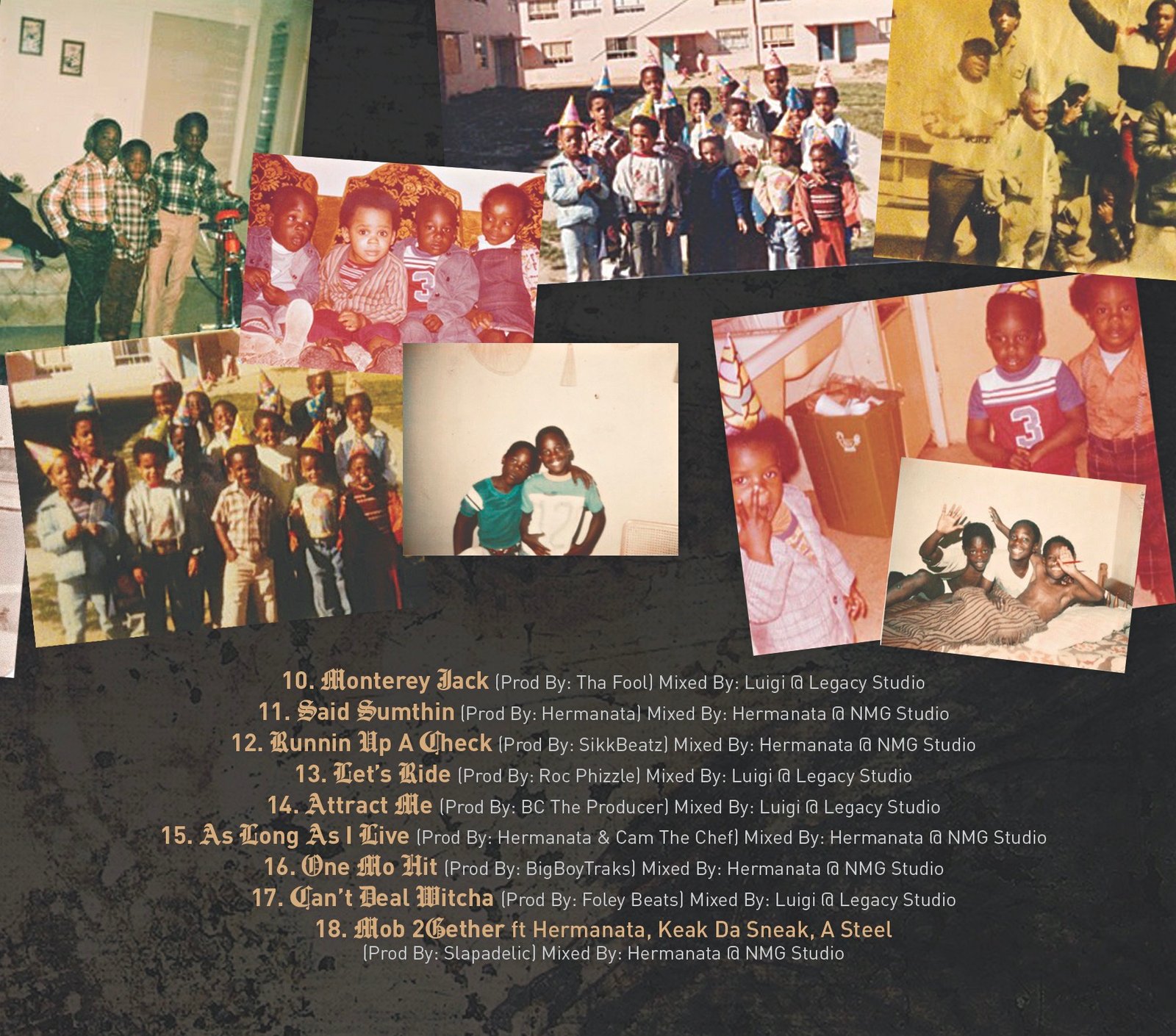 Black C - Black Caesar (CD) / Ruthless By Law