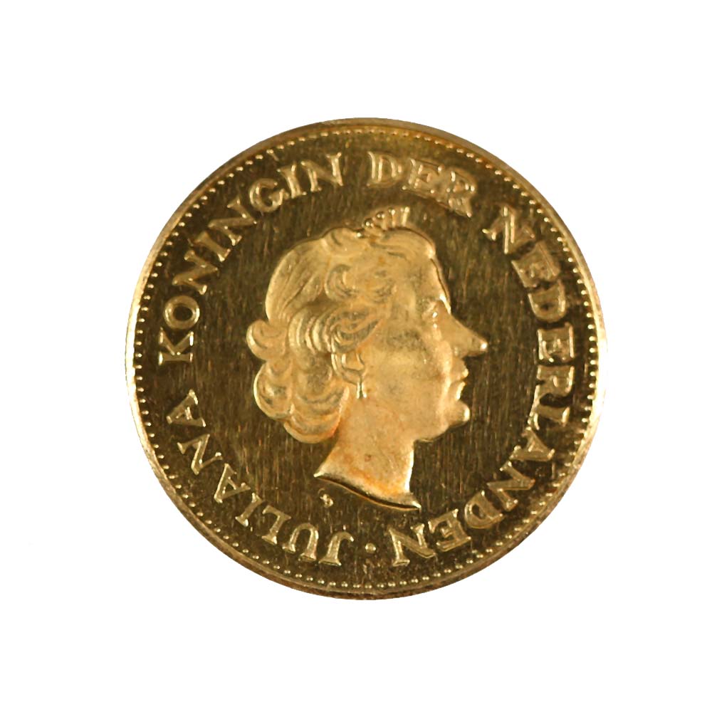 Netherlands 7.8g Gold Medal 1959--Stronghold of Freedom - Golden