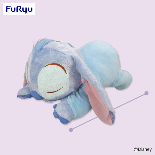 ディズニー スティッチ ふんわり寝そべりV-BIGぬいぐるみ～ロンパース