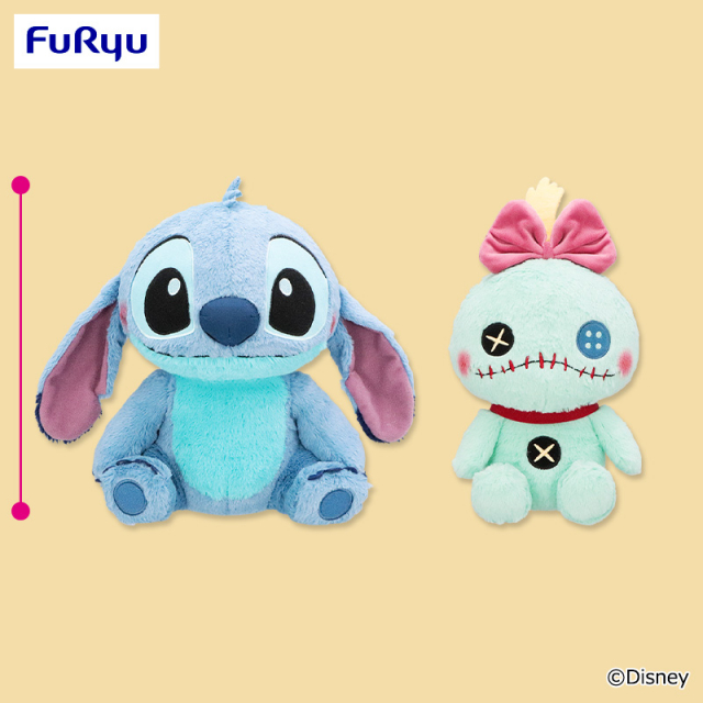 ディズニー スティッチ BIGぬいぐるみ～スティッチ・スクランプ～の