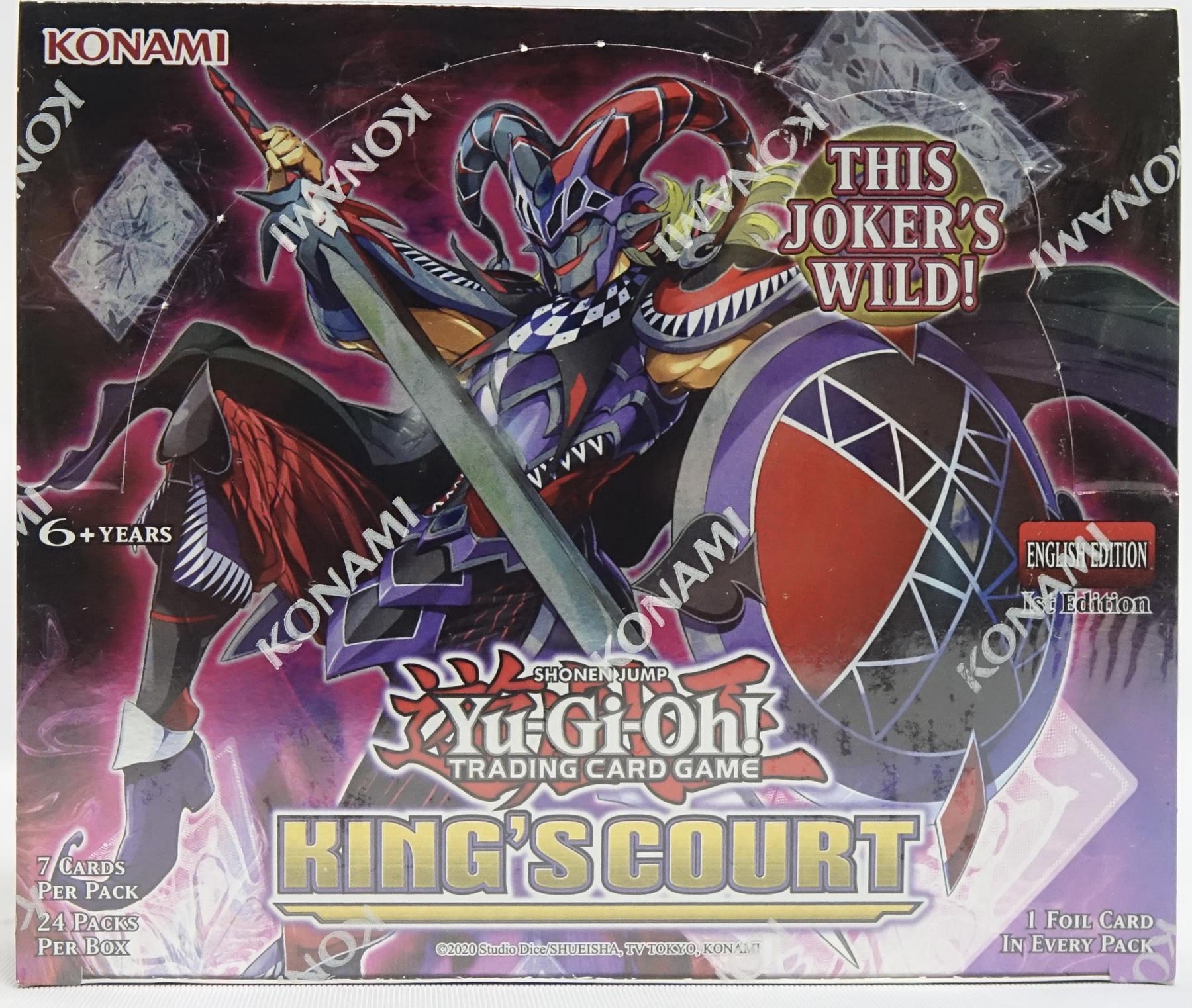 Yu-Gi-Oh King's Court Booster Box | DA Card World