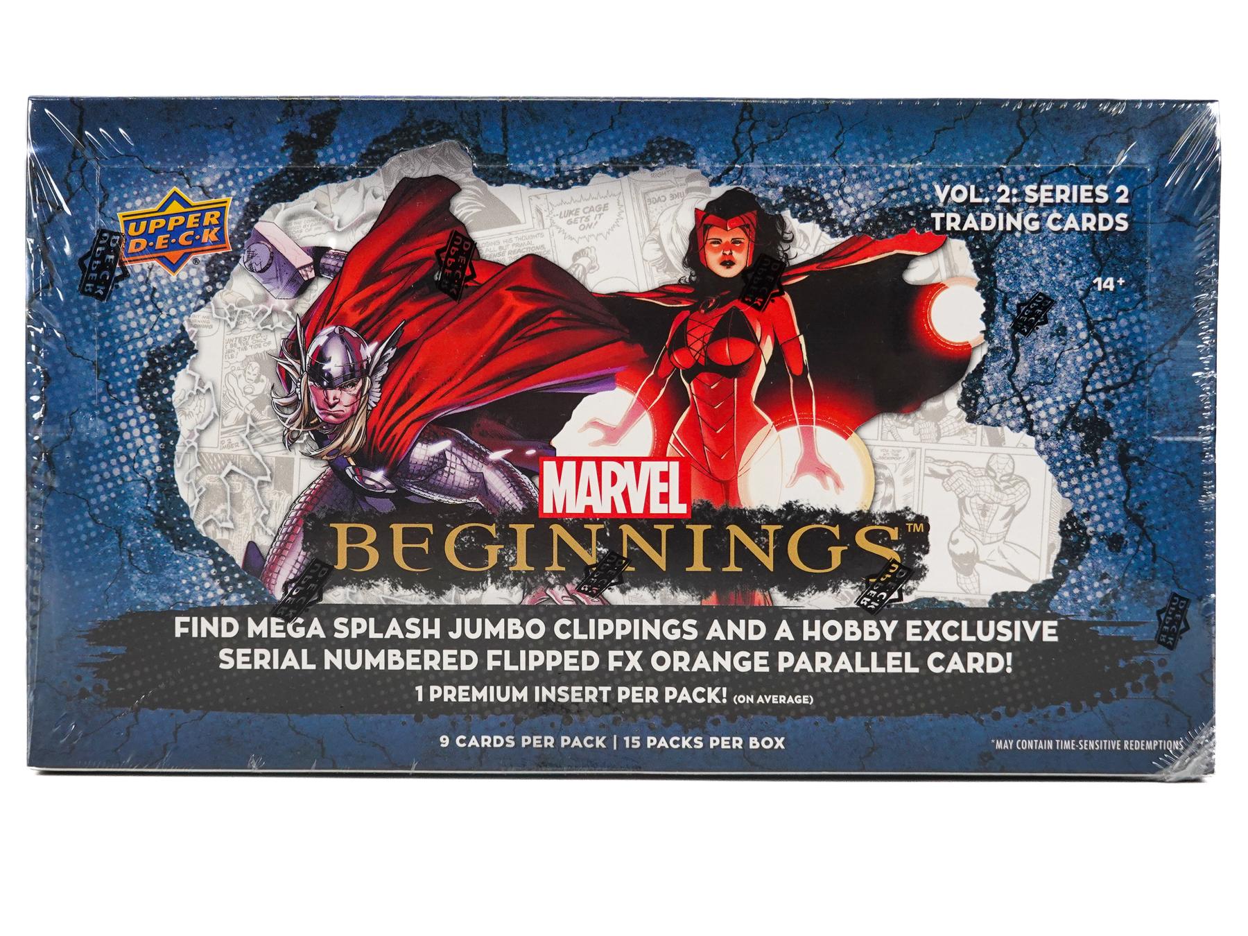 2024 Upper Deck Marvel Beginnings Volume 2 Series 2 Trading Cards