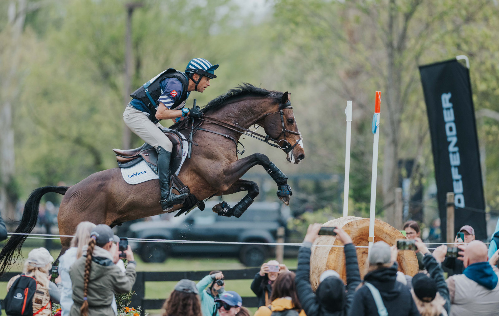 Michael Jung Remains Unbeatable on Cross Country Day at Defender