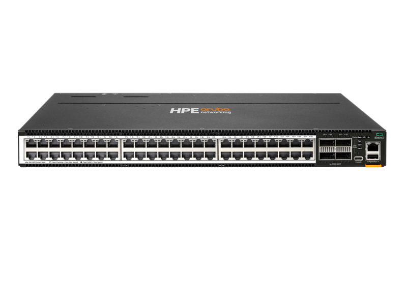 HPE Aruba Networking CX 8360-48XT4C v2 48-port 1G/10GBase-T 4-port