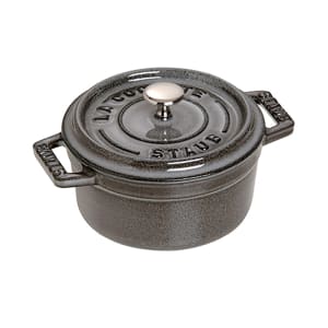 Staub Mini Round La Cocotte w/ 1/4 qt Capacity & Enamel Coated