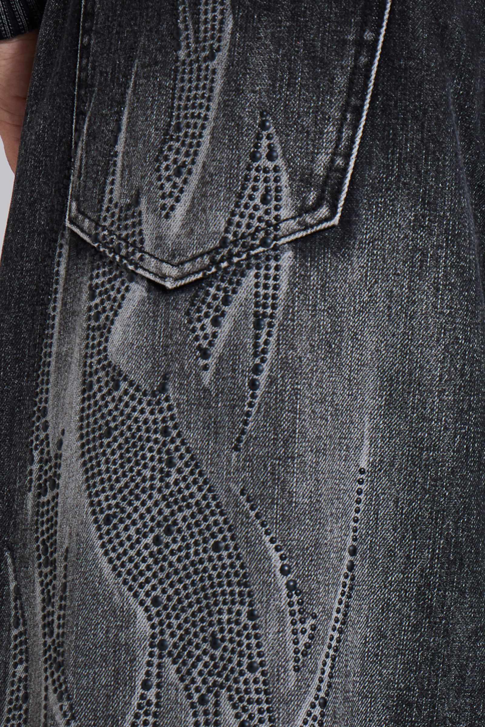 Black Jewel Blade XL Colossus Jeans | Jaded London