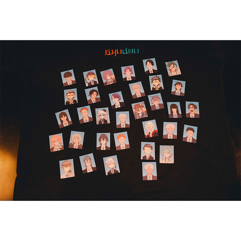 証明写真風ステッカーランダム5枚セット（33種＋シークレット2種