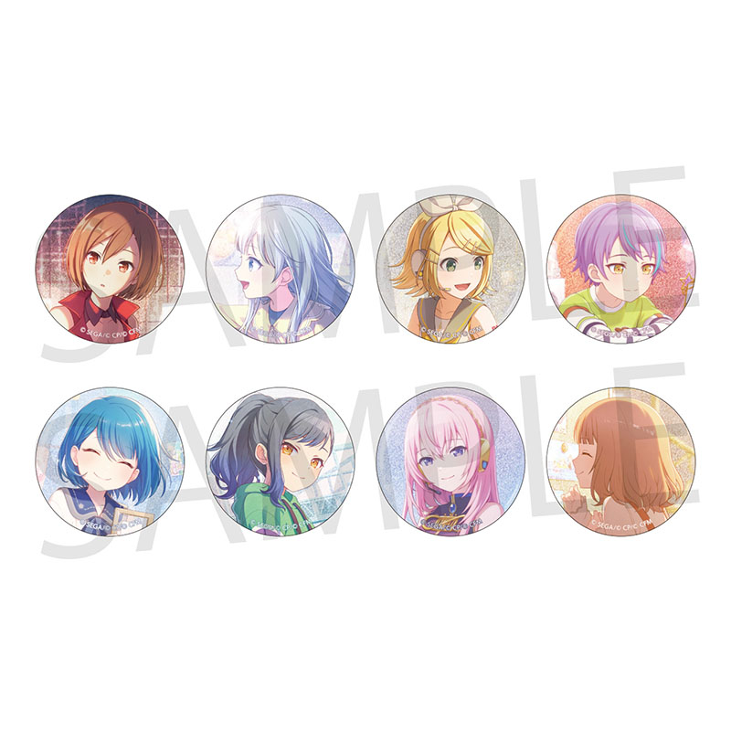 予約商品】グリッター缶バッジコレクション vol.9 B - Colorful