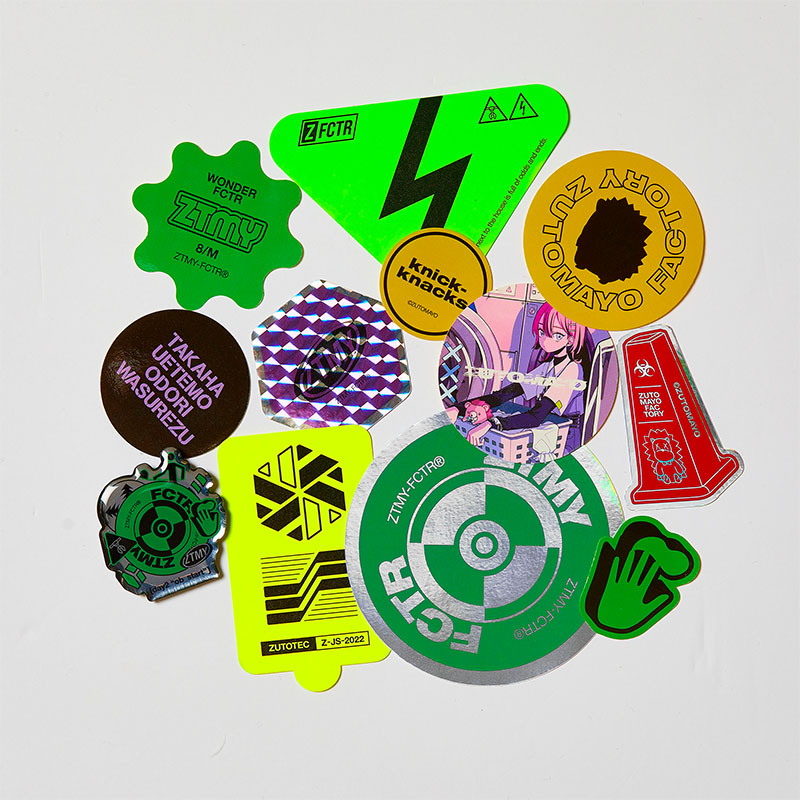 ZTMY FCTRステッカー＆ピンズセット - ZUTOMAYO MART