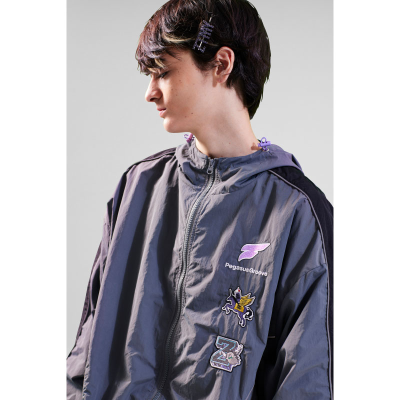 Nylon Jacket (Gray) - ZUTOMAYO MART