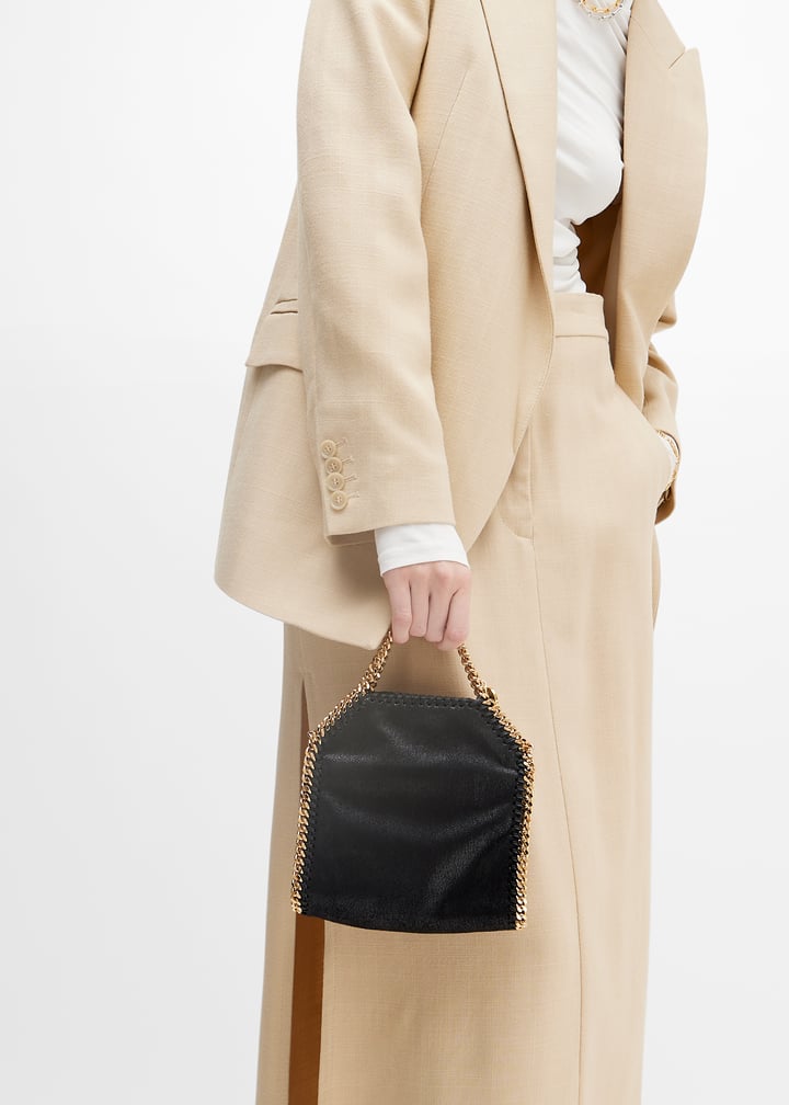 Stella McCartney Falabella tiny tote bag for Women - Black in USA