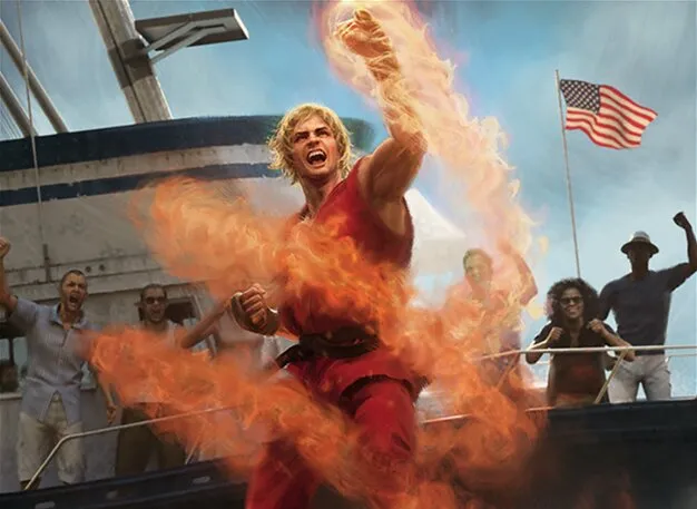 Ken Be Burning // Commander (Aisha of Sparks and Smoke) deck list