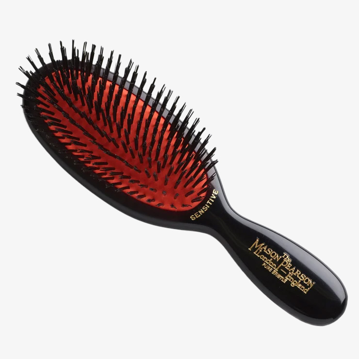 公式》英国伝統の最高級猪毛ヘアブラシ・メイソンピアソン