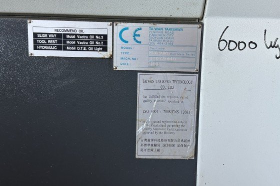 TAKISAWA - NEX 908 CNC Lathe with y-axis used | Mach4Metal