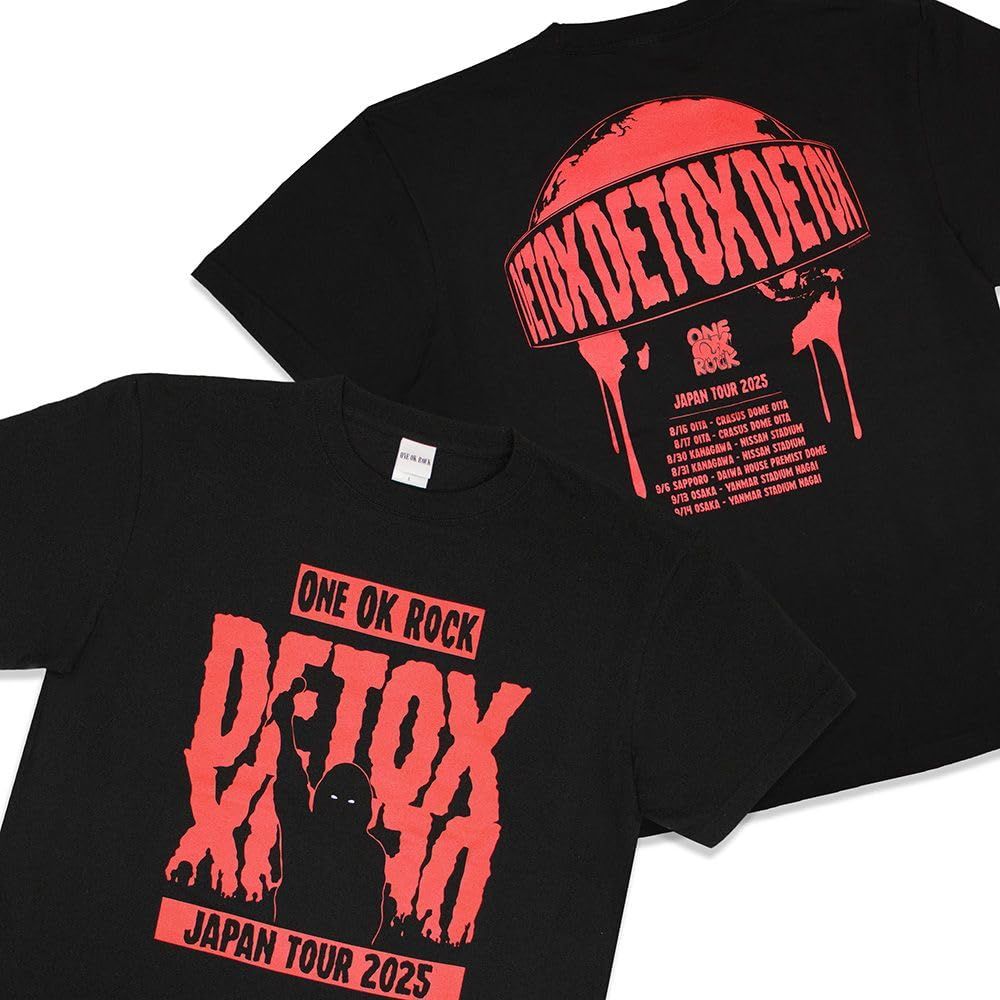 ONE OK ROCK ワンオクロック ワンオク 2025 DETOX JAPAN グッズ T