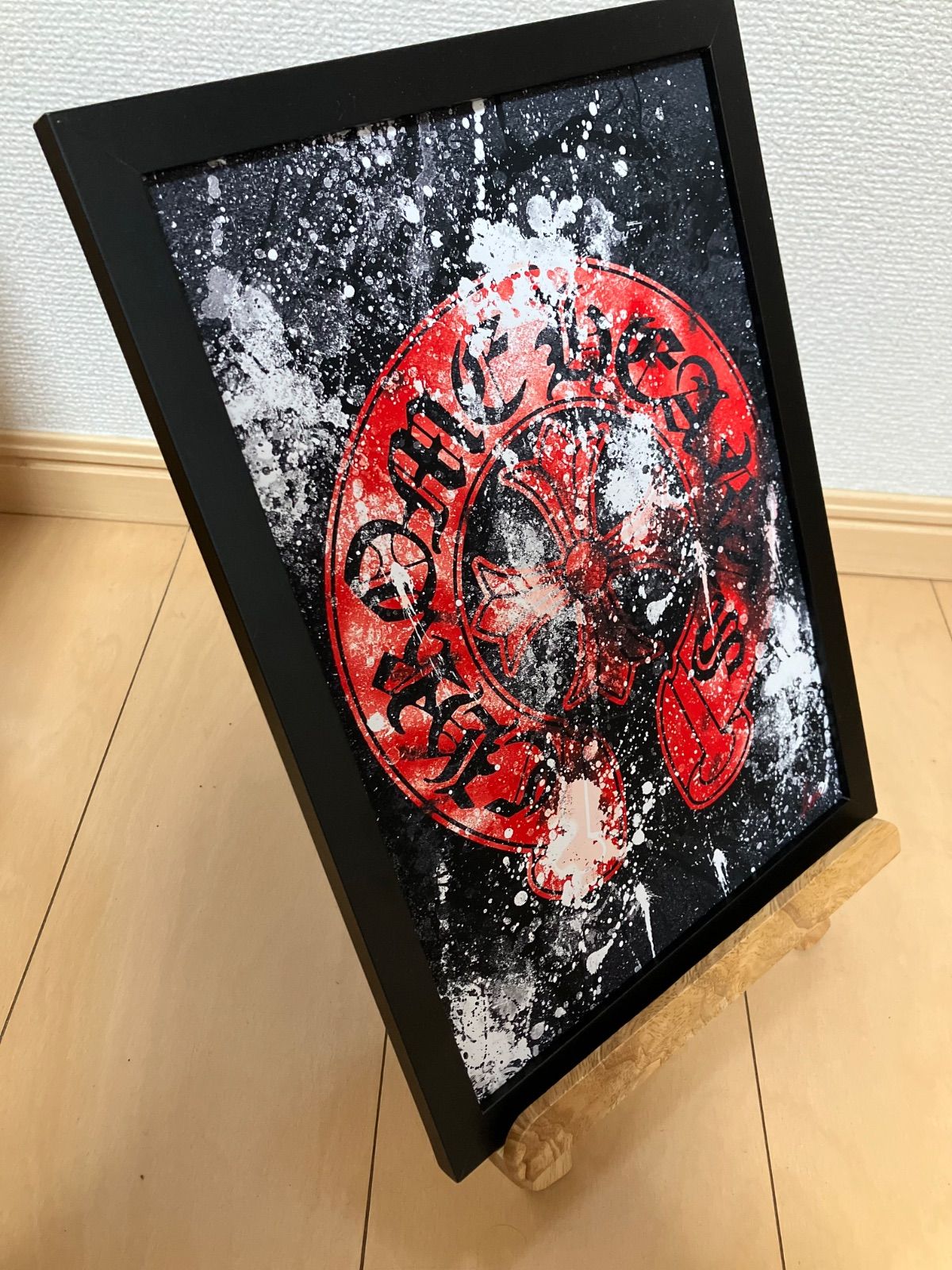 CHROMEHEARTS type☆A4額装済アートポスター.#335☆クロムハーツ