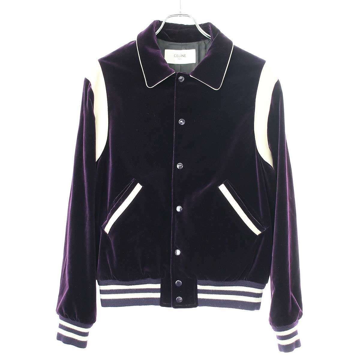 CELINE セリーヌ 20AW Velvet Teddy Jacket ベルベット テディ