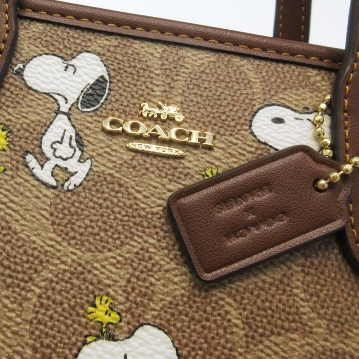 新品】コーチ CBS83 IMY3O (タン×ブラウンマルチ) バッグ トートバッグ