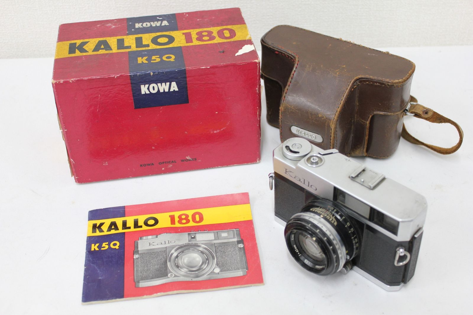 訳あり品】 【元箱付き】KOWA Kallo Prominar 45mm F1.8 説明書 ケース