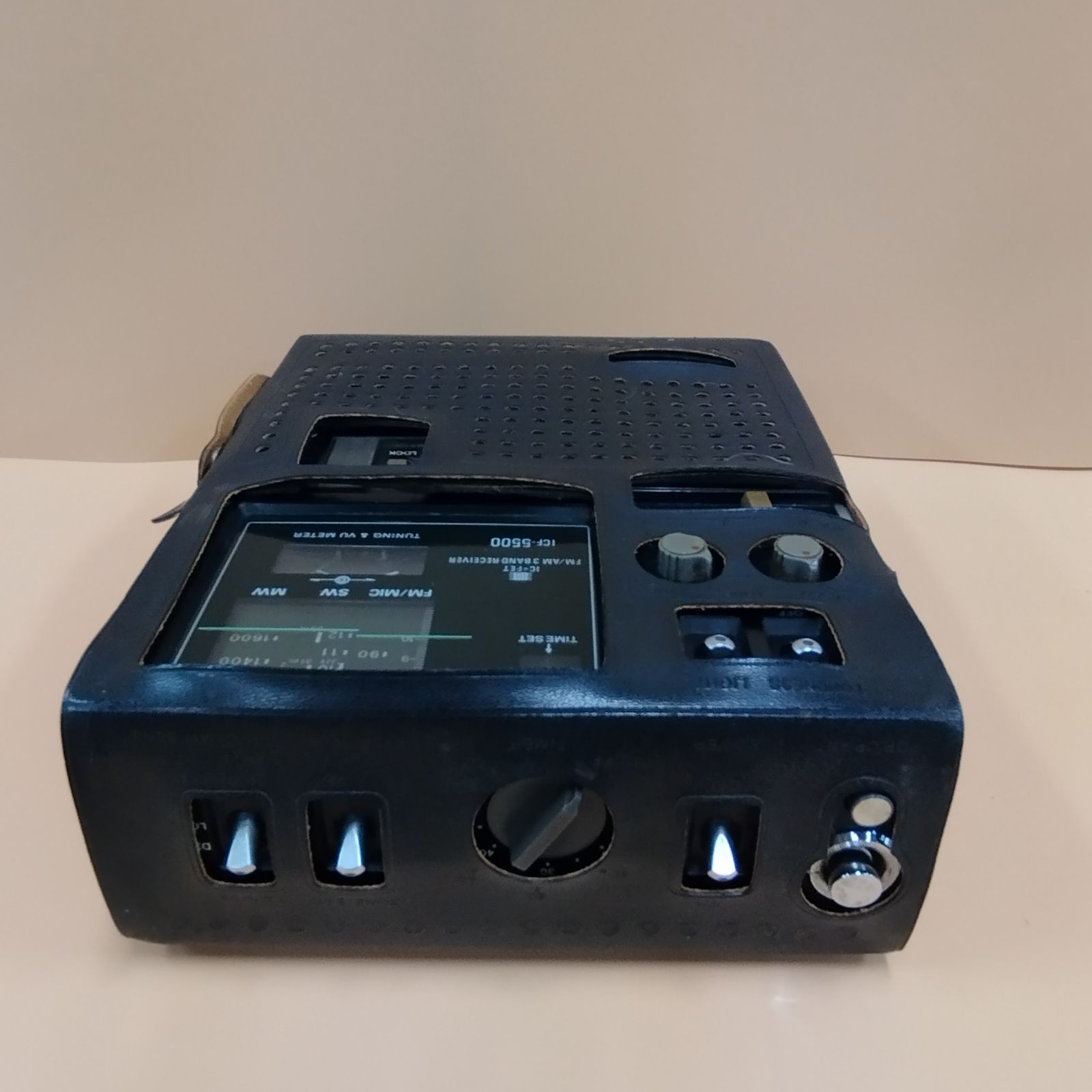 D15195] SONY ICF-5500 スカイセンサー BCLラジオ ケース付き - メルカリ