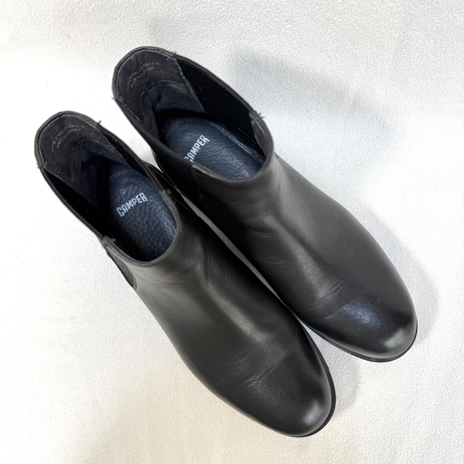 極美品✨カンペール サイドゴア ブーツ レザー ブラック 39 CAMPER