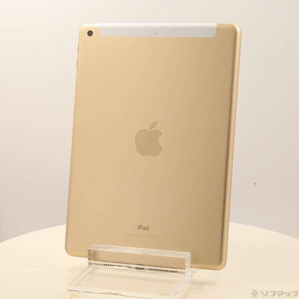 中古品〕 iPad 第5世代 32GB ゴールド MPG42J／A docomoロック解除SIM